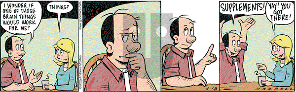 Adam@Home on Friday April 18, 2025 Comic Strip