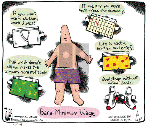 Tom Toles on Monday December 9, 2013 Comic Strip