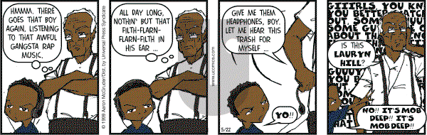 The Boondocks on Monday May 22, 2006 Comic Strip