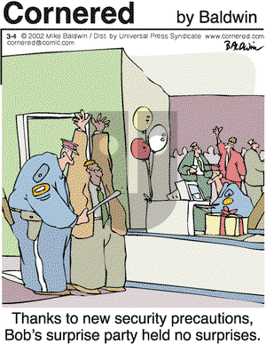 Cornered on Monday March 4, 2002 Comic Strip