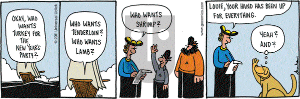 Overboard on Saturday December 31, 2011 Comic Strip