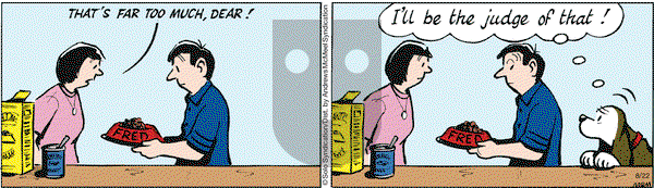 Fred Basset on Tuesday August 22, 2017 Comic Strip