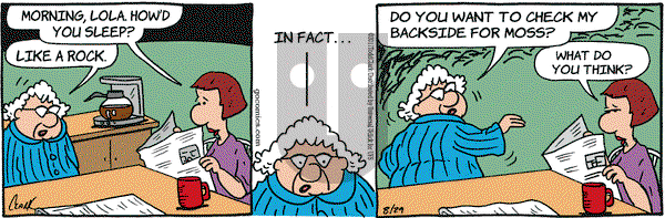 Lola on Monday August 29, 2011 Comic Strip