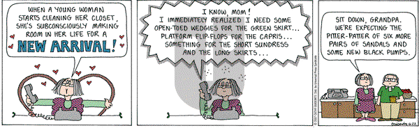 Cathy Classics on Friday June 22, 2007 Comic Strip