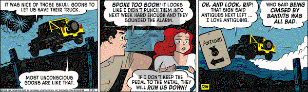 Rip Haywire on Saturday September 24, 2016 Comic Strip