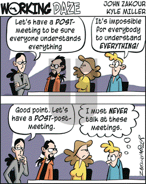 Working Daze on Tuesday May 11, 2004 Comic Strip