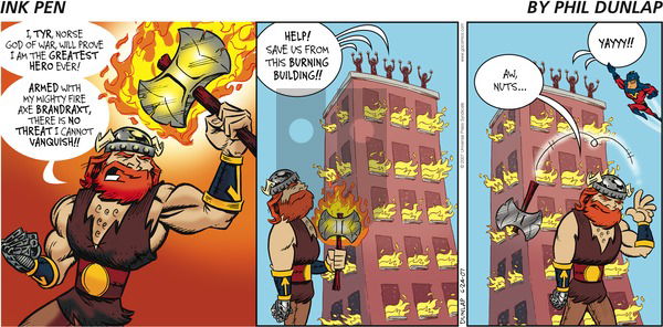 Ink Pen on Tuesday June 26, 2007 Comic Strip