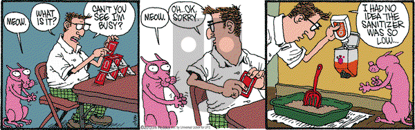 Monty on Monday August 5, 2013 Comic Strip
