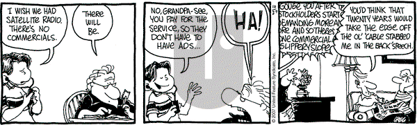 The Buckets on Saturday October 27, 2007 Comic Strip