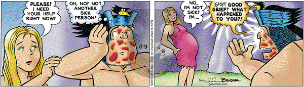Alley Oop on Tuesday August 9, 2016 Comic Strip