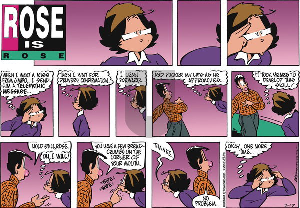 Rose is Rose on Sunday March 17, 2013 Comic Strip
