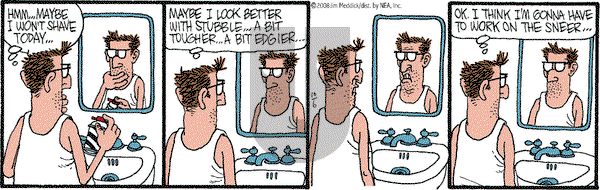 Monty on Monday October 6, 2008 Comic Strip