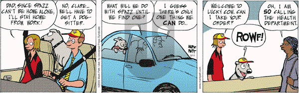 Lucky Cow on Friday March 11, 2005 Comic Strip