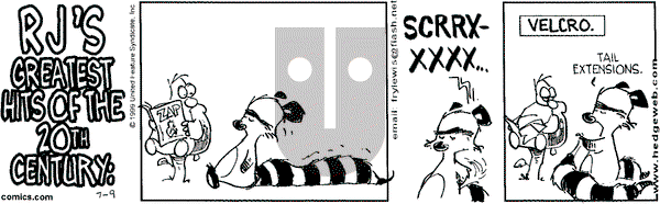 Over the Hedge on Friday July 9, 1999 Comic Strip