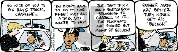 JumpStart on Tuesday April 19, 2016 Comic Strip