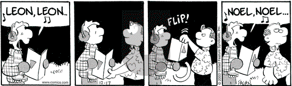 Drabble on Wednesday December 17, 2003 Comic Strip