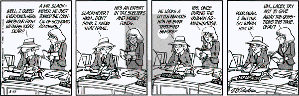 Doonesbury on Tuesday March 17, 1981 Comic Strip