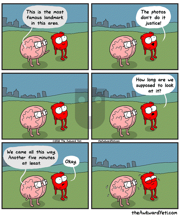 The Awkward Yeti on Monday October 31, 2016 Comic Strip