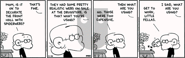 FoxTrot on Thursday October 28, 2004 Comic Strip