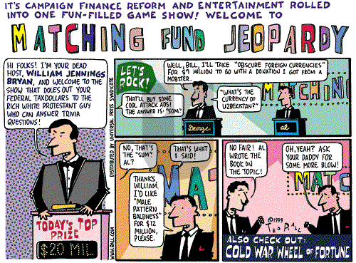Ted Rall on Wednesday December 22, 1999 Comic Strip