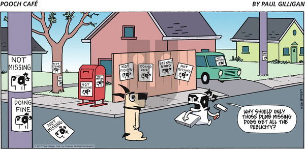 Pooch Cafe on Sunday November 26, 2017 Comic Strip