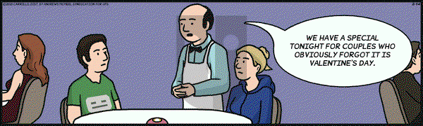F Minus on Wednesday February 14, 2018 Comic Strip