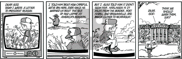 Doonesbury on Saturday March 29, 1986 Comic Strip