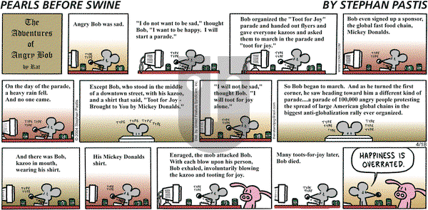 Pearls Before Swine on Sunday April 18, 2004 Comic Strip