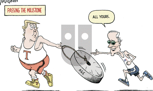 Robert Ariail - Saturday July 27, 2024 Comic Strip