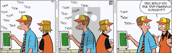 Lucky Cow on Saturday June 7, 2003 Comic Strip