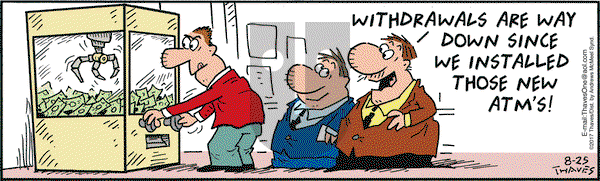 Frank and Ernest on Friday August 25, 2017 Comic Strip