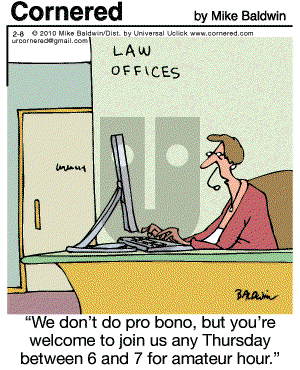 Cornered - Monday February 8, 2010 Comic Strip