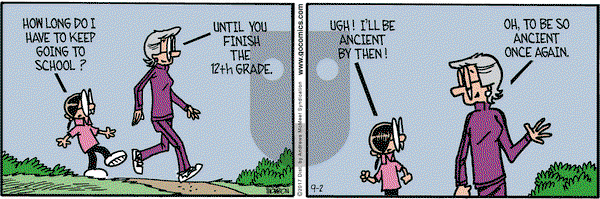 Grand Avenue on Saturday September 2, 2017 Comic Strip