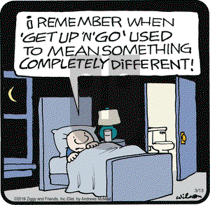 Ziggy on Wednesday March 13, 2019 Comic Strip