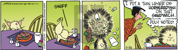 Rose is Rose on Saturday November 26, 2011 Comic Strip