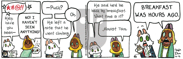 Breaking Cat News on Tuesday October 16, 2018 Comic Strip