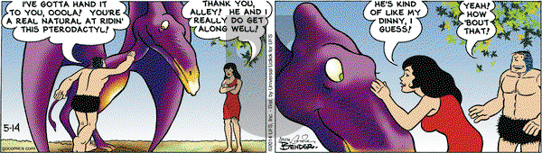 Alley Oop on Wednesday May 14, 2014 Comic Strip