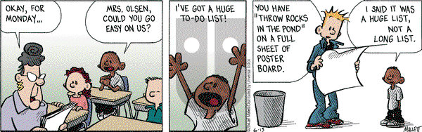 Frazz on Friday June 13, 2014 Comic Strip
