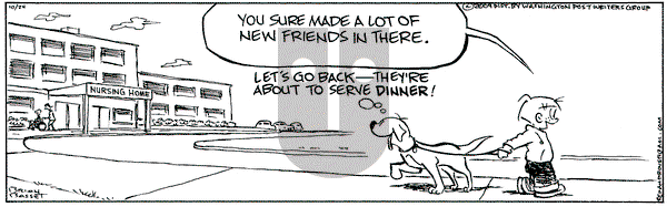 Red and Rover on Thursday November 5, 2009 Comic Strip