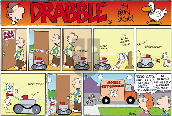 Drabble on Sunday April 11, 2010 Comic Strip