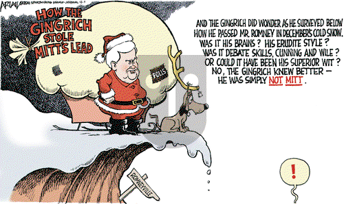 Robert Ariail on Wednesday December 7, 2011 Comic Strip