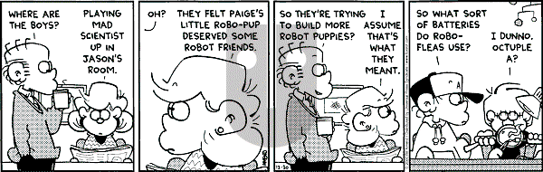 FoxTrot - Saturday December 30, 2000 Comic Strip