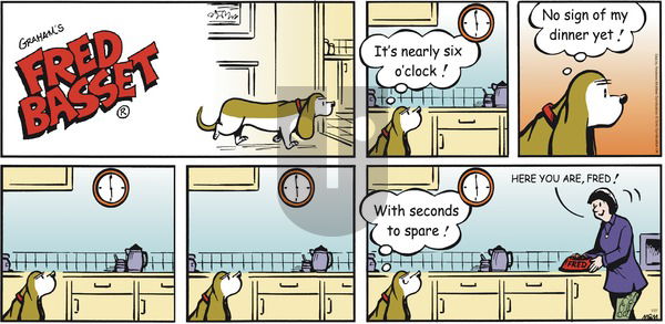 Fred Basset on Sunday January 27, 2019 Comic Strip
