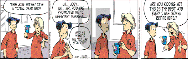Baldo - Monday April 13, 2009 Comic Strip