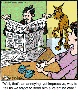 Marmaduke on Monday February 15, 2010 Comic Strip