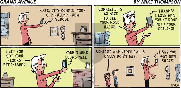 Grand Avenue on Sunday June 28, 2020 Comic Strip