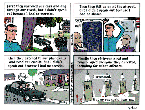 Ted Rall on Monday April 9, 2012 Comic Strip