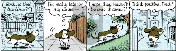 Fred Basset on Friday November 18, 2016 Comic Strip