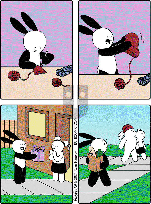 Buni on Monday December 2, 2024 Comic Strip