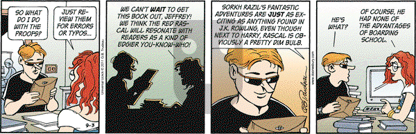 Doonesbury on Saturday September 3, 2011 Comic Strip
